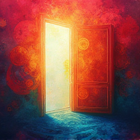 The door to