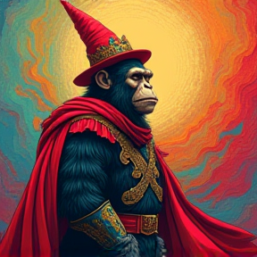 Monkey Wizard King