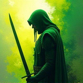 Warrior In Green