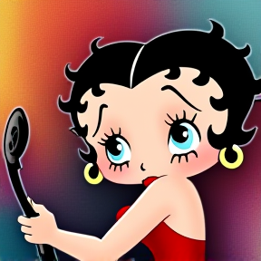 Betty Boop's mirror