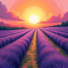 Lavender Fields 