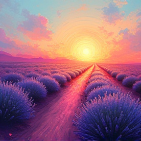 Lavender Fields 