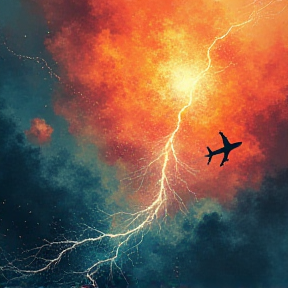 Thunderstorm and Airplanes