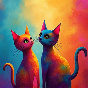 Rainbow Kitties