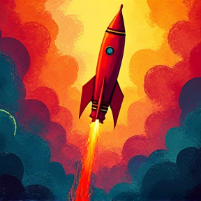 Red Rockets In Motion