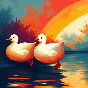 Ducks in the Sky