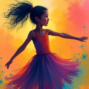 Little Girl Dancer