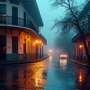 Rainy Night in NOLA