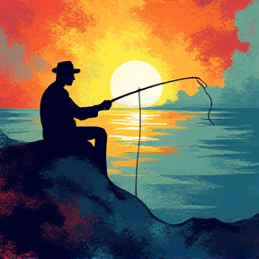 The Lonely Fisherman