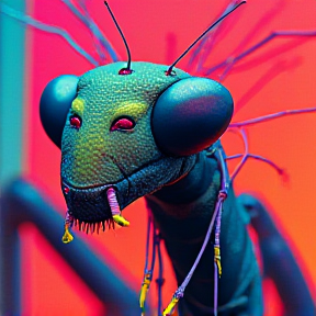 Neon Mantis