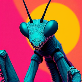 Neon Mantis