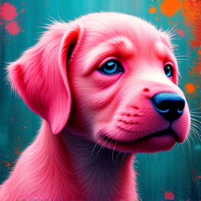 Tropical Pink Puppy