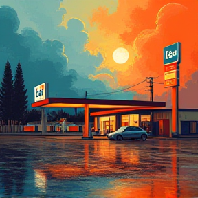 Esso Tankstelle Mayer