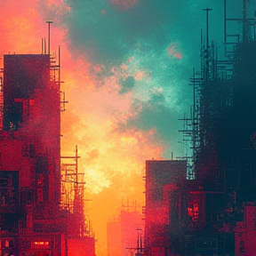 Dystopian Skies - Cermin Dunia