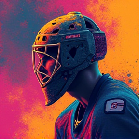 Goalie on Fire