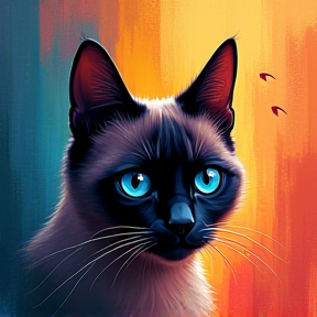 Ozzy the Siamese Cat