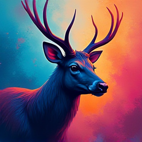 Blue Deer