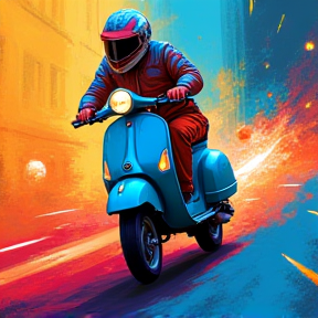 Topolino e la Vespa Blu