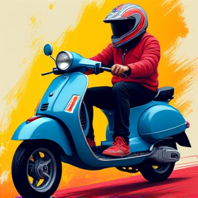 Topolino e la Vespa Blu