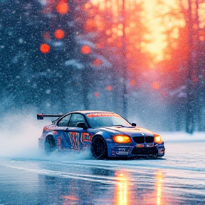 Drifting Through the Snow