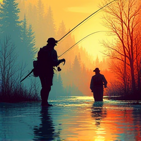 Fishing the Teton River