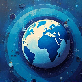 Blue Globe