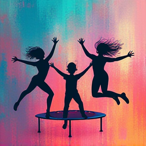 Trampoline Trio