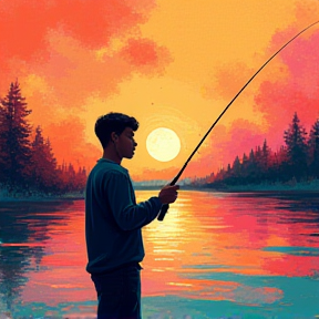 Fishin' with Maxwell