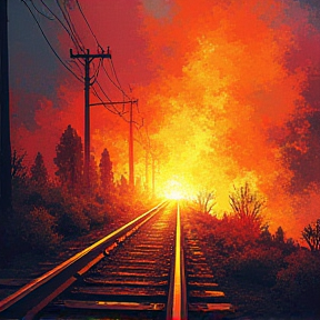 Fire on the Railway