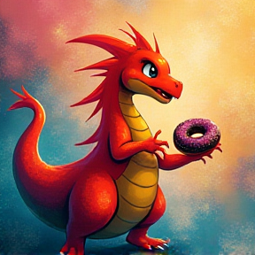 Donut Dragon