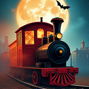 The Happy Halloween Train