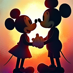 L'Amour de Mickey et Minnie