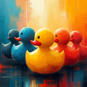 five little duck