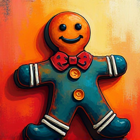 The gingerbread man