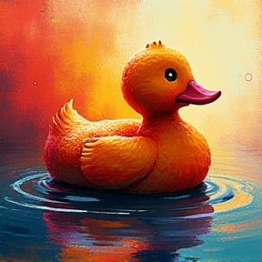 Rub a duck