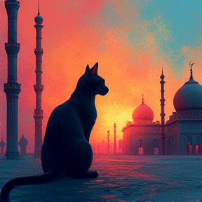 Pious Cat