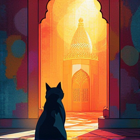 Pious Cat