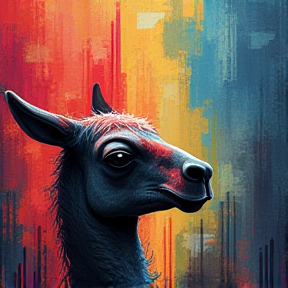 Llama en la  Oscuridad