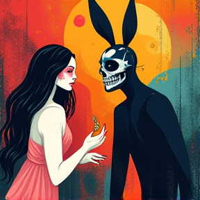 The Pumpkin King and His Bunny Girl