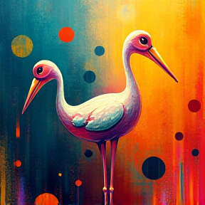 Stork of our dream