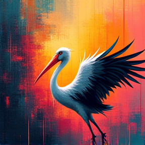 Stork of our dream