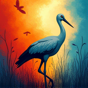 Stork of our dream