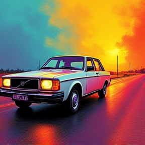 Country Volvo 240