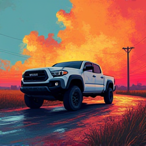 Drive the Tacoma