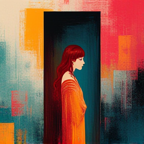 GIRL IN A DOORWAY