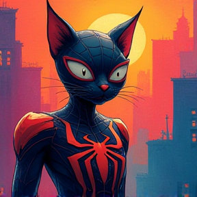 Spider-Cat: The Feline Avenger