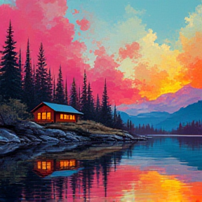 Lonely Lake Hut