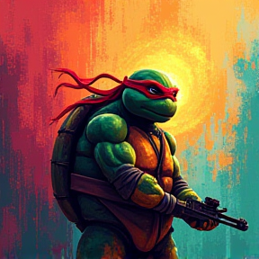 Ballard of Gaz the Teenage Mutant Ninja Turtle. 