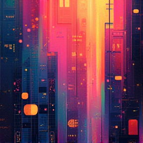 Neon city