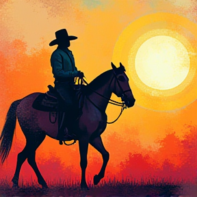 The Cowboy of the Midnight Sun